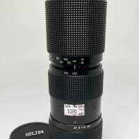 99% New Sun	85-210mm F4.5手動鏡頭, 深水埗門市可購買