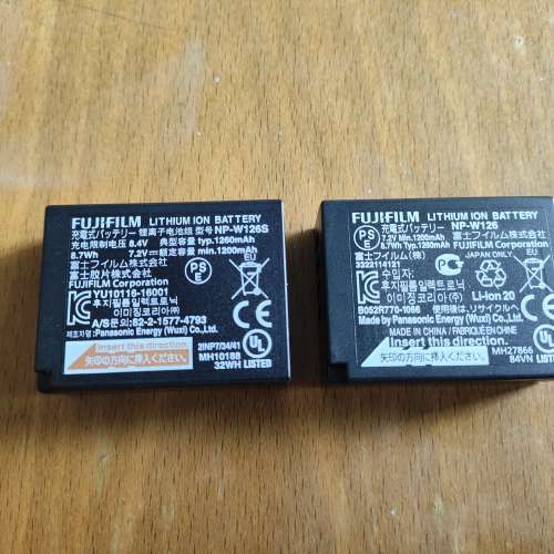 Fujifilm np-w126原裝電池