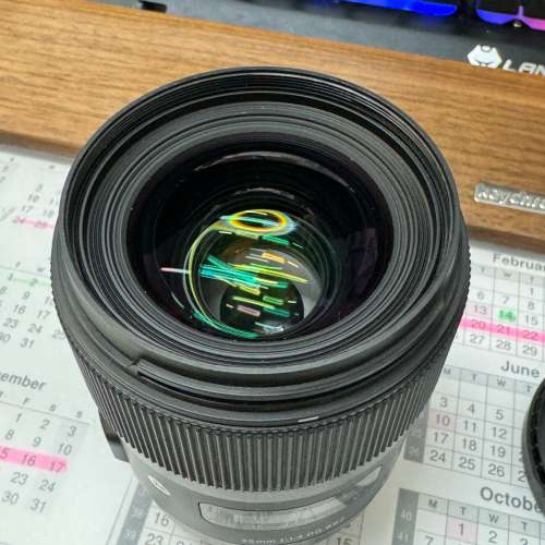 85% Sigma 35mm f1.4 DG DN Art A mount a7ii