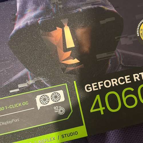 Galax Geforce RTX 4060 顯卡 有單有盒有保養