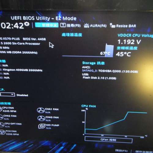 ASUS  TUF GAMING X570-PLUS ATX 底板連背板