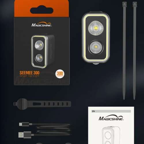 100%New Magicshine SEEMEE 300 Smart Tail Light