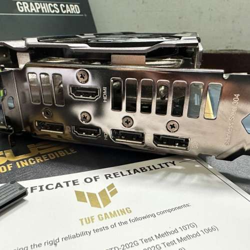 ASUS TUF Gaming RTX3060 OC 12G [有 保,單,盒]