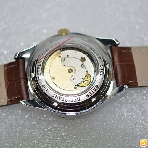 多功能機械自動.金/鋼皮帶腕錶,