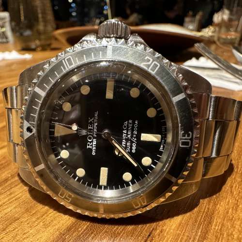 Rolex 5513 Tiffany not omega