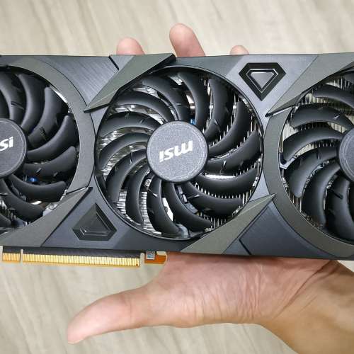 [[ 大圍交收減$100 ]] MSI RTX3060TI Ventus 3x 8g oc lhr , 有保養~