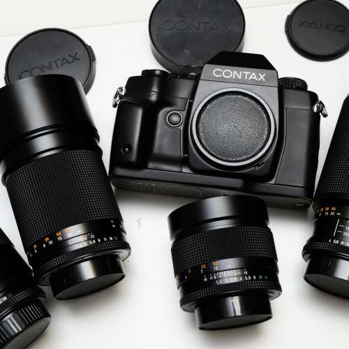 CONTAX RX + 35-70mm 85mm 180mm 80-200mm Nikon Canon Sony