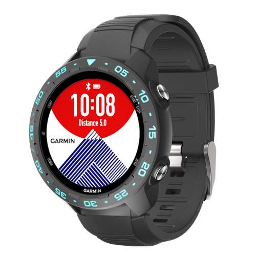 Garmin 245/245M 保護殼連錶帶（藍字）