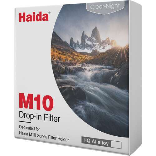 Haida M10-II Drop-In Clear-Night Filter for Haida M10-II Filter Holder 插入式...