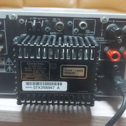 onkyo一CR一315機頭一部