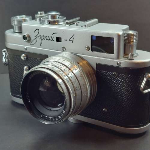 Zorki 4 旁軸相機 連Jupiter 8 50mm f2 鏡頭套裝，可換鏡L39 LTM Leica Mount rang...