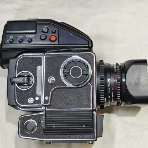 Hasselblad 553ELX + PME 90 測光頂 + A12 菲林後背 + 80/2.8 planar T*