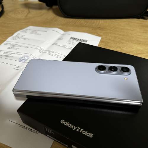 95% new Samsung z Fold 5, 512gb, 藍色