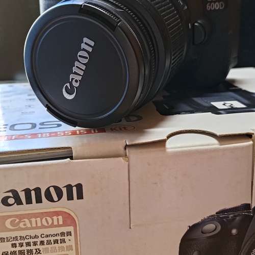 Canon 600D 細kit 新淨少用 一機兩電
