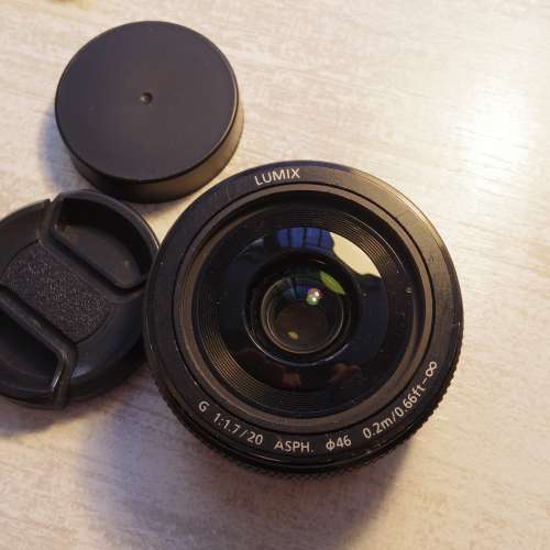 Panasonic Lumix 20mm F1.7 II Lens (MFT M43 Olympus can use) 二手或全新無反相機