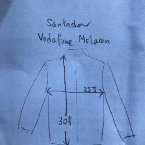 風褸 Vodafone mclaren santada 黑色