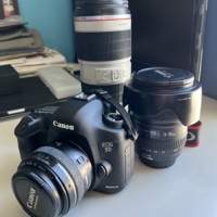 Canon 5D Mark III + 24-105 F4 + 70-200 F2.8 II + 50 F1.4