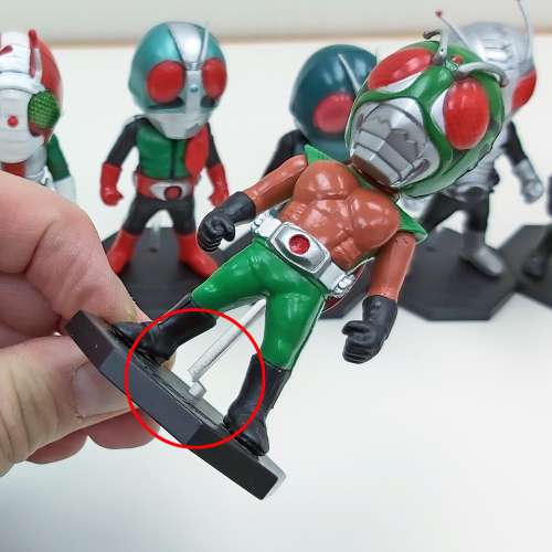 WCF 昭和假面骑士 figure