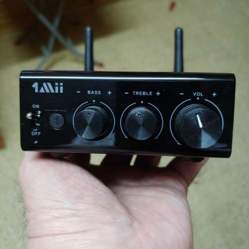 小型藍牙擴音機連火牛