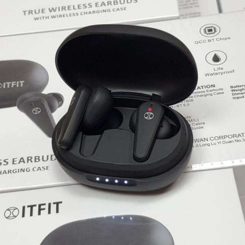 全新 三星 Samsung ITFIT True Wireless 無線充電真無線耳機 霧灰色 ITFITTWSGR(不...