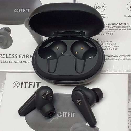 全新 三星 Samsung ITFIT True Wireless 無線充電真無線耳機 霧灰色 ITFITTWSGR(不...