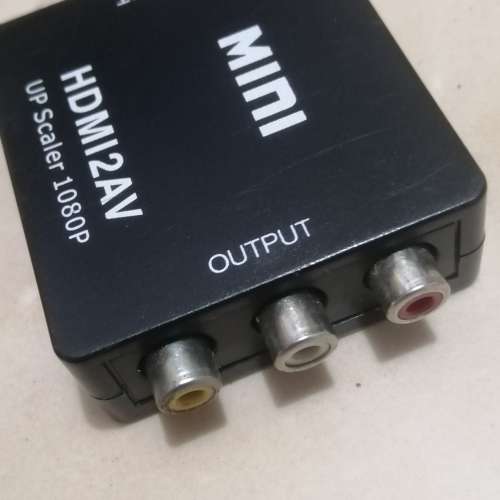 Hdmi入 三色線出