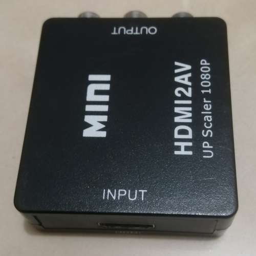 Hdmi入 三色線出