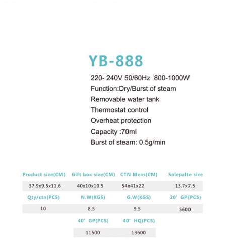 Hiraki YB-888 手提掛熨機 Iron/Steamer