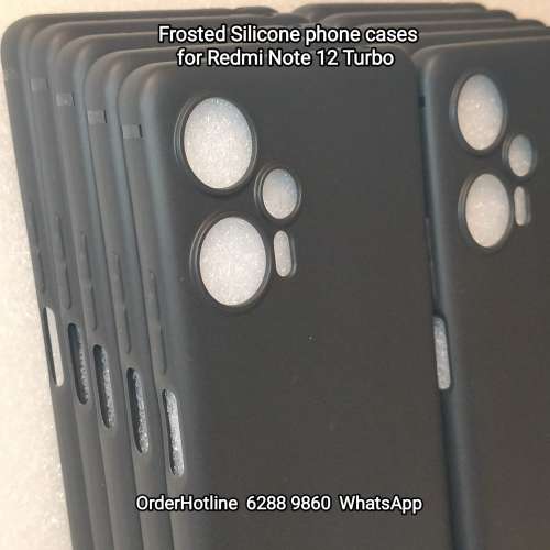 優質手機矽膠保護套 Redmi Note 12 Turbo + iphone 13 Pro Max