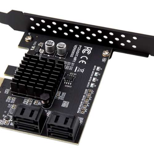 PCIE 4-Port SATA3 HDD SSD Raid Card