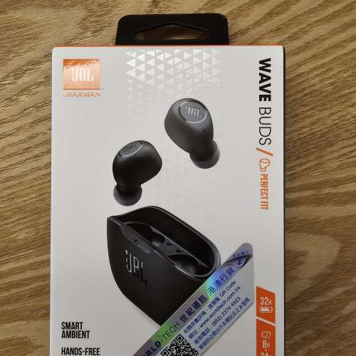 全新 未開封 JBL Wave Buds 有保養