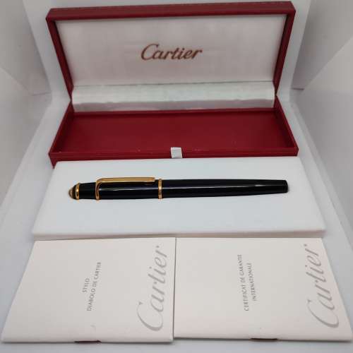 Cartier diabolo fountain pen(卡地亞墨水筆)
