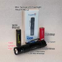 Trustfire L2 Super Bright Mini Flashlight 🔦 迷你電筒1千流明. 配AA battery或1...
