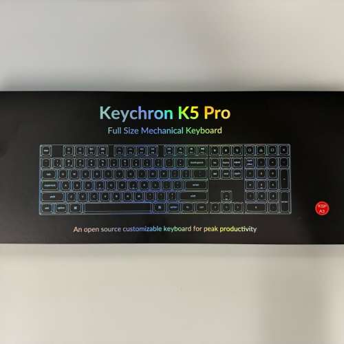 Keychron K5 Pro 棕軸/啡軸/茶軸 矮軸機械鍵盤 Full Size 108 鍵