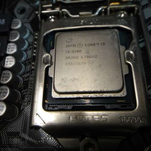 ASUS B150M-PLUS D3 Micro-ATX 主機板 連i3-6100 ((Window10Pro啟用碼)) Socket 1151