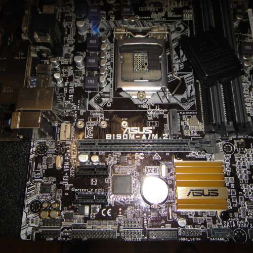 Asus B150M-A/M.2 主機板  有M.2位((Window10Pro啟用碼)) Socket 1151