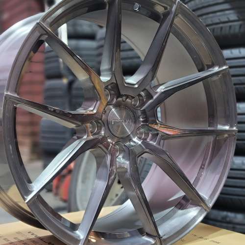 全新貨美國mlj 拉斯灰色 鍛造輪圈 一套$10500