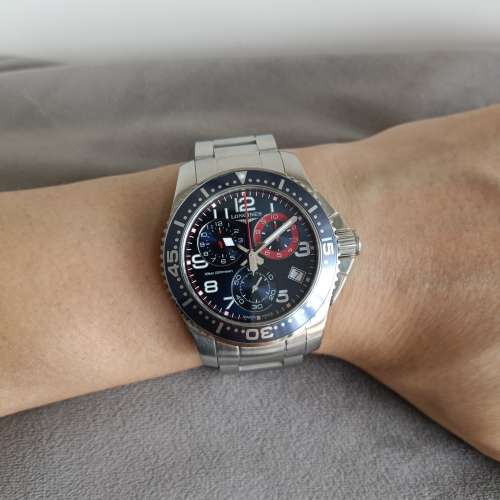 Longines浪琴康卡斯Chronograph潛水腕錶41mm