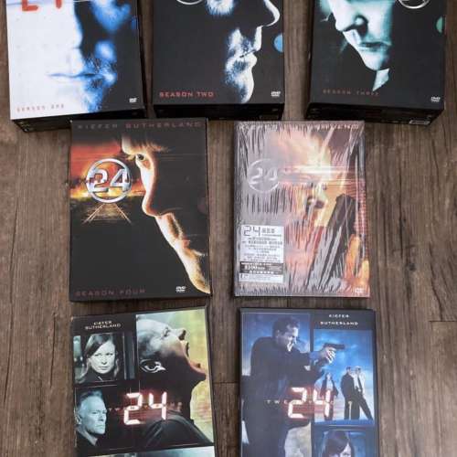 原裝香港正版 三區 DVD 美國電視劇 24 *全 7 季 24 Complete 7 Seasons *中文字幕