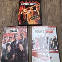 原裝香港正版 三區 DVD 電影 盜海豪情 1-3 集 Ocean’s Eleven , Twelve & Thirtee...