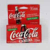 Coca Cola 可口可樂 35MM Single Use Camera With Flash 1998 版本 全新未拆 #359