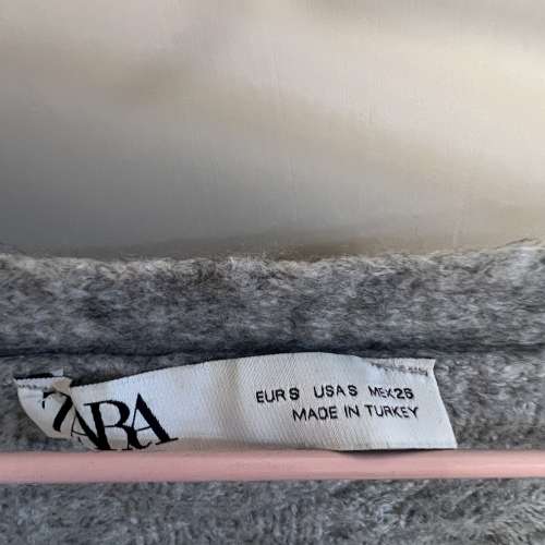 女裝 Zara 灰色冷外套 EUR S Size