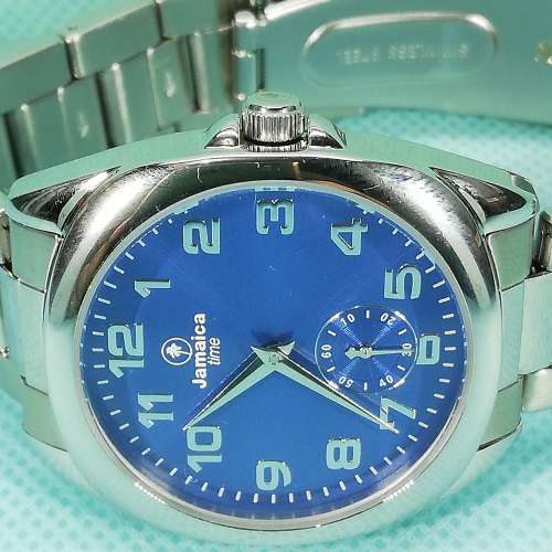 Jamaica quartz 石英鋼腕錶