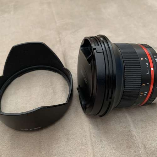 SAMYANG 12mm f2 M43 Mount (合Olympus,Panasonic)手動鏡