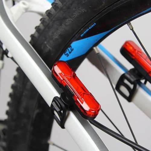 全新 USB Led Bike Tail light 充電式 紅色 單車燈 車尾燈