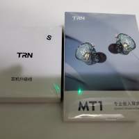 全新未開盒 TRN MT1 入耳式 有咪 hifi headphone + 原廠升級線