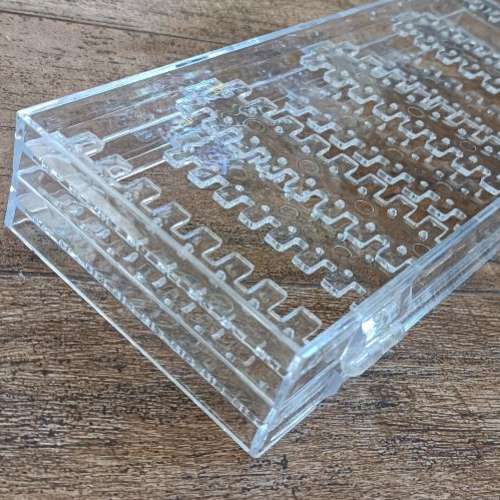 全新 透明 方形 耳環盒