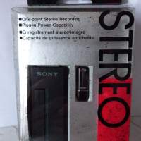 Sony ECM-121 Stereo Electret Condenser Microphone Black  麥克風