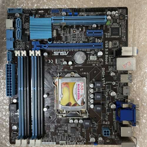 二手 ASUS B75M-PLUS B75 DDR3 LGA1155 MATX MB