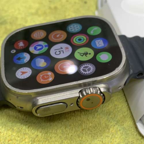 95%New Apple Watch Ultra 49mm LTE+GPS版 黑色 有配件 香港行貨 電池效能99% 自用首...